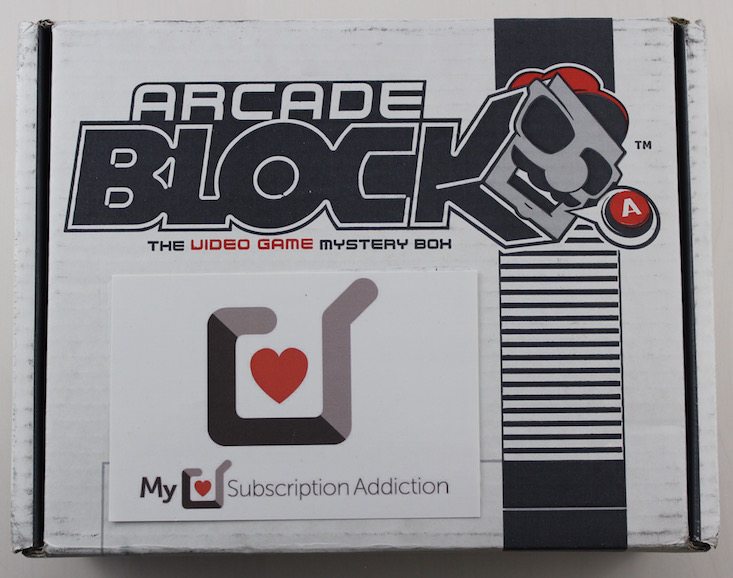 Arcade Block Subscription Box Review + Coupon May 2016 - box