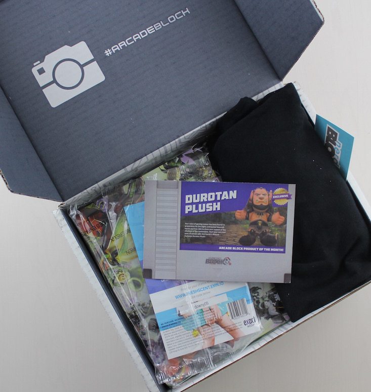 Arcade Block Subscription Box Review + Coupon May 2016 - inside
