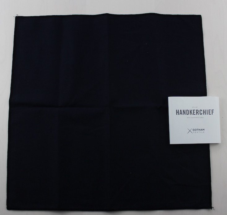 Bespoke Post Subscription Box Review + Coupon - June 2016 - handkerchief