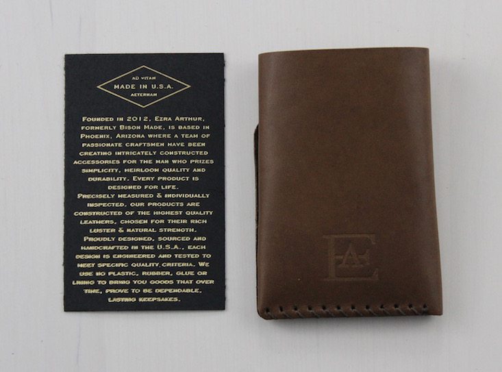 Bespoke Post Subscription Box Review + Coupon - June 2016 - wallet