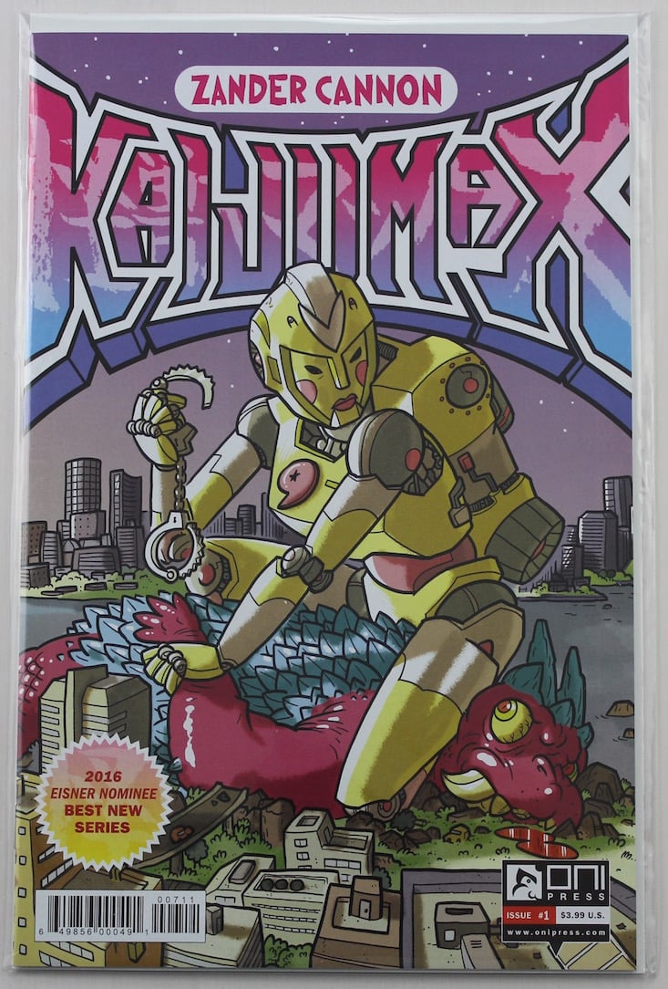 Blindbox Comics Subscription Box Review + Coupon June 2016 - kaijumax