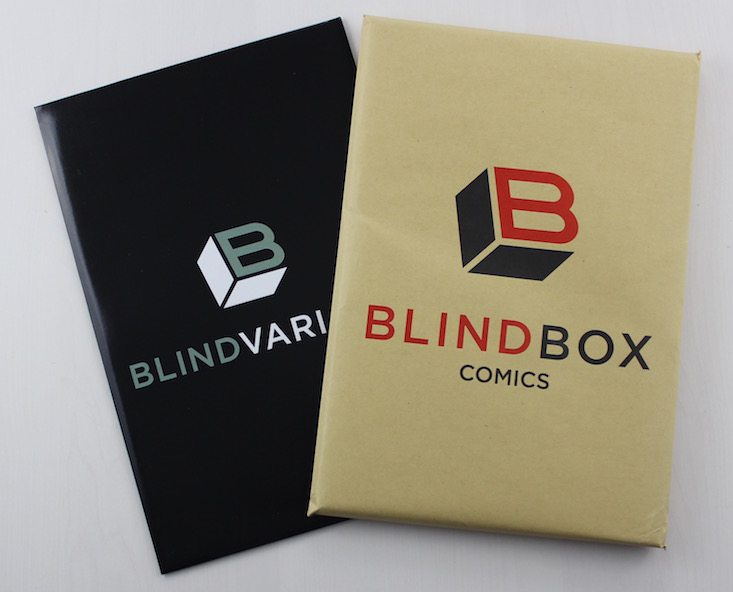 Blindbox Comics Subscription Box Review + Coupon June 2016 - packages