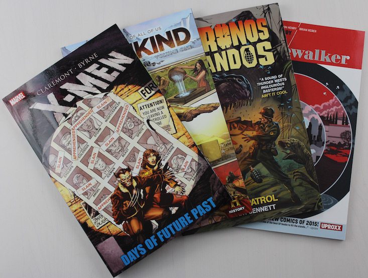 Comic Bento Subscription Box Review + Coupon May 2016 - all items