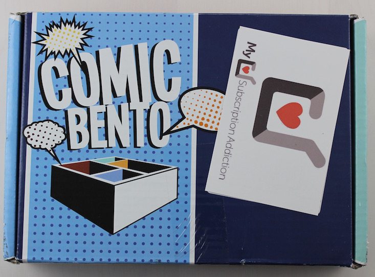Comic Bento Subscription Box Review + Coupon – May 2016