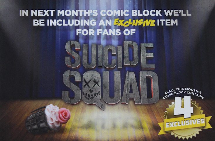 Comic Block July 2016 Spoilers + Coupon - front