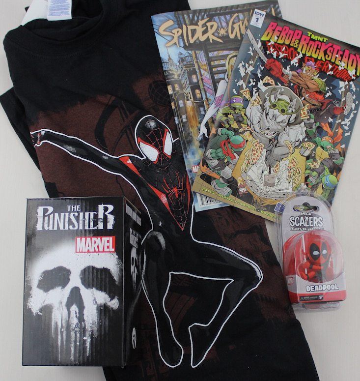 Comic Block Subscription Box Review + Coupon June 2016 - all items