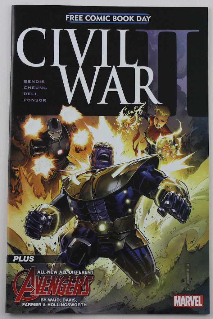 Comicboxer Subscription Box Review + Coupon April 2016 - civil war 2