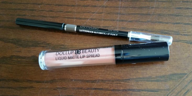 DOLLUP BEAUTY JUNE 2016 - ITEMS 1