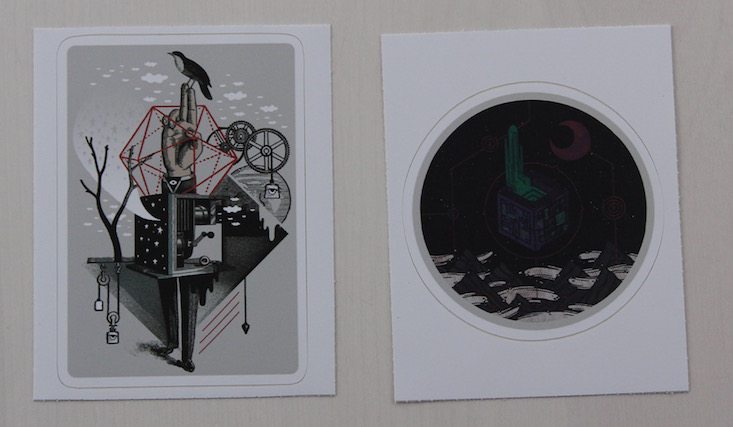 Design By Humans Collector's Box Review May 2016 - stickers