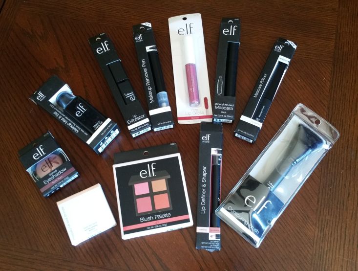 ELF BEAUTY BUNDLE MAY 2016 - all items