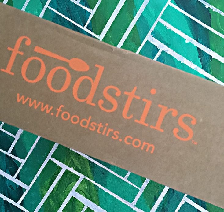 FoodStirs Subscription Box Review – June 2016