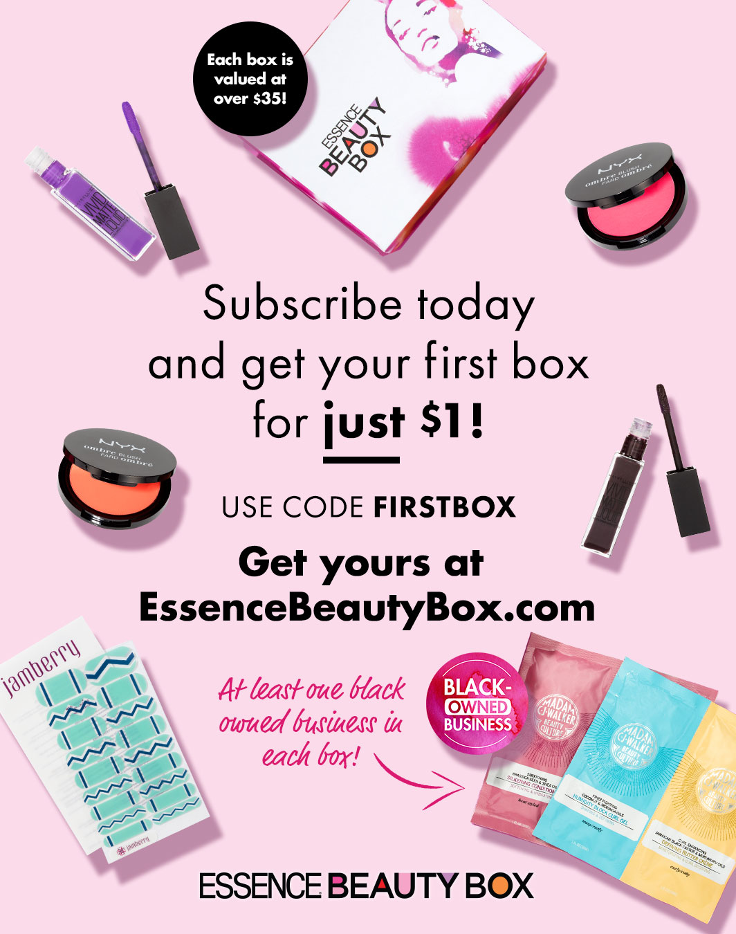 Essence Beauty Box Coupon – First Box for $1!