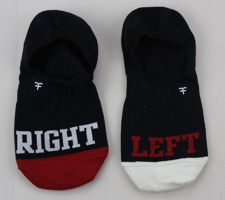 Five Four Club Subscription Review + Coupon July 2016 - socks left and right