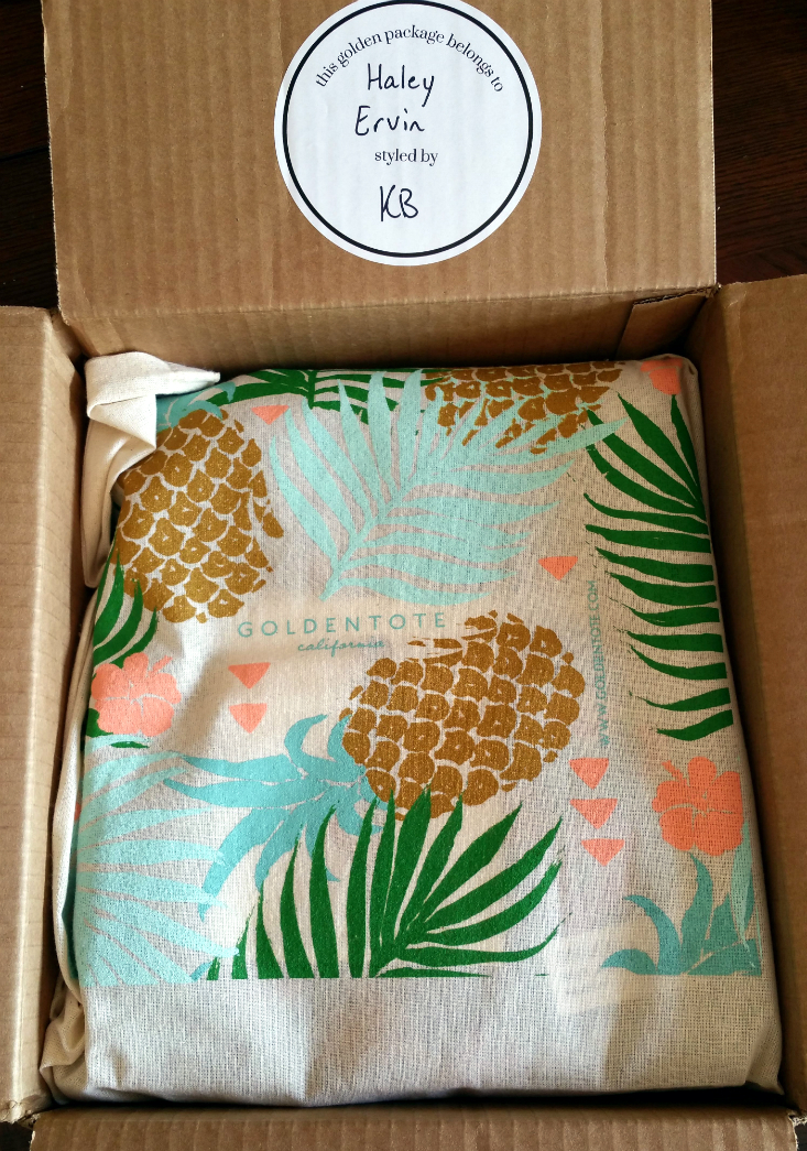GOLDEN TOTE 149 JUNE 2016 REVIEW - PACKAGING 1