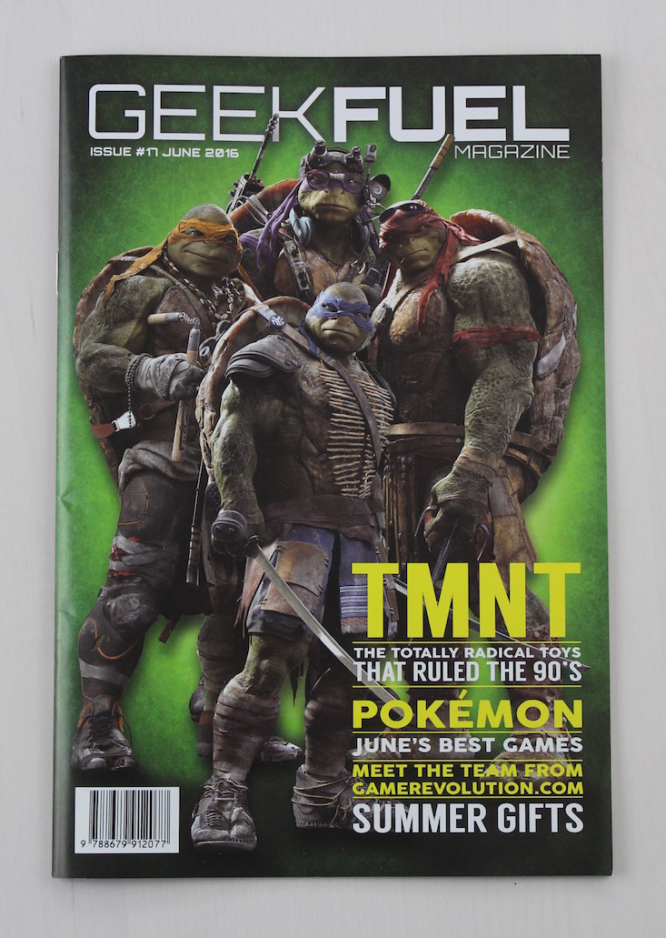 Geek Fuel Subscription Box Review + Exclusive Coupon June 2016 - booklet