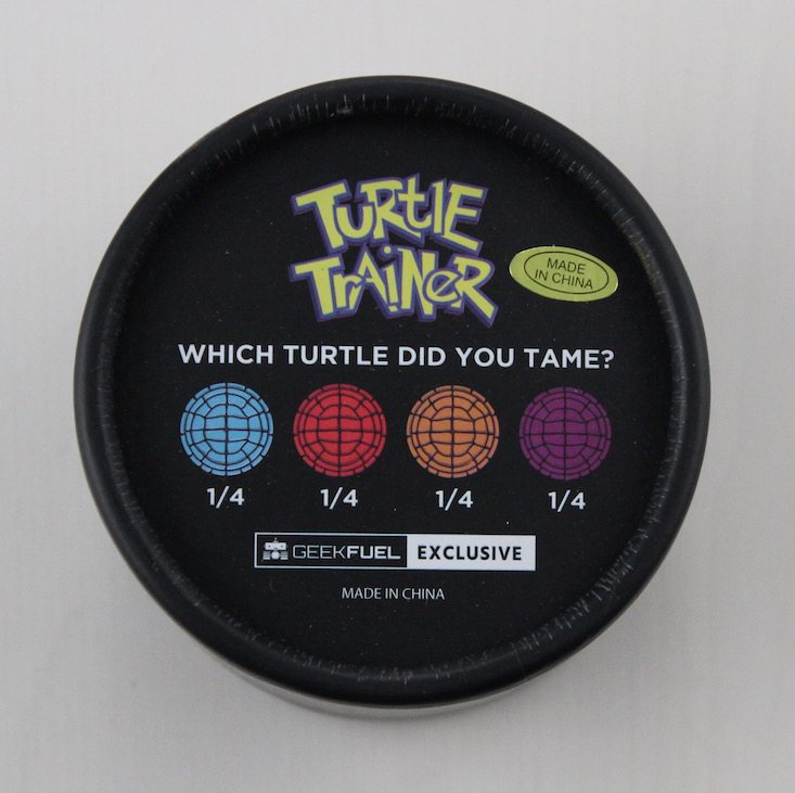 Geek Fuel Subscription Box Review + Exclusive Coupon June 2016 - trainer bottom