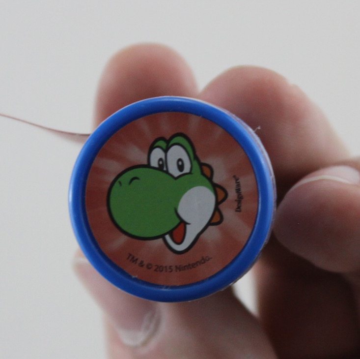 Geek Fuel Subscription Box Review + Exclusive Coupon June 2016 - yoshi stamp