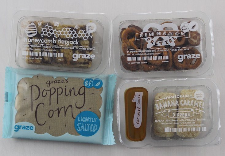 Graze Top 20 Box Review + Free Box Coupon June 2016 - snacks 2