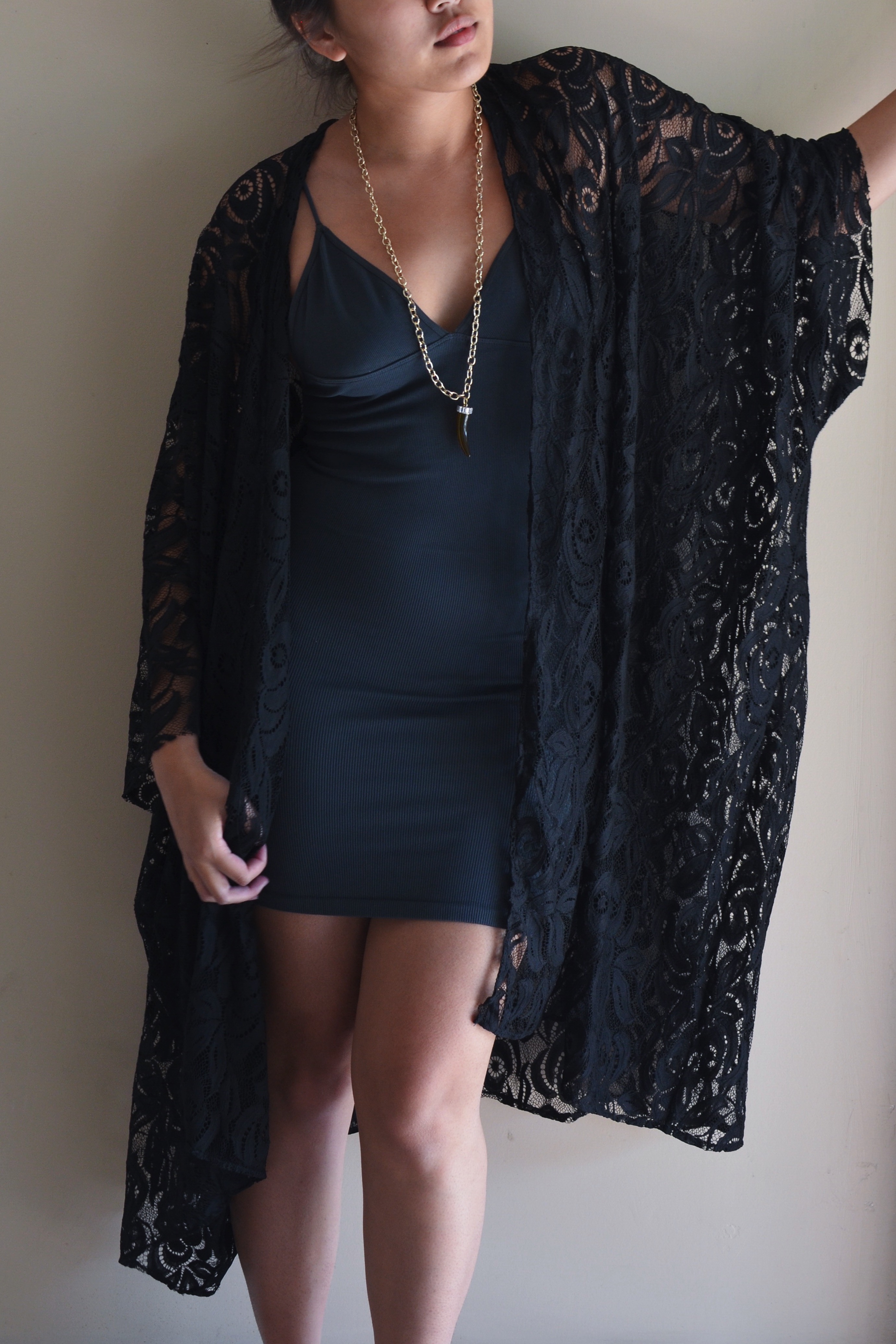 Happy Rebel Box Lace Kimono