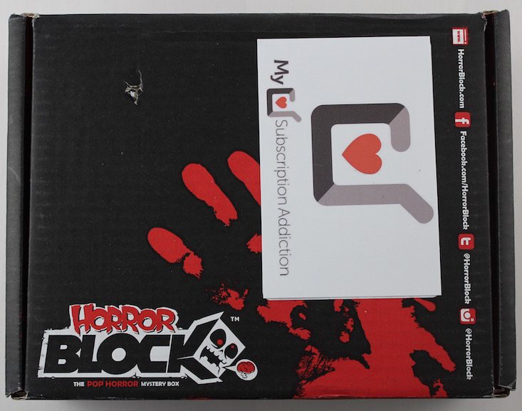 Horror Block Subscription Box Review + Coupon – May 2016
