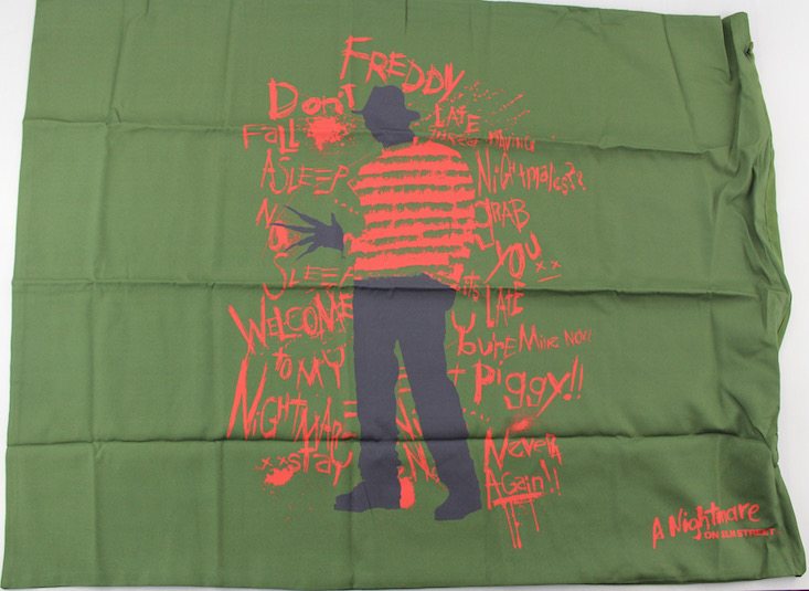 Horror Block Subscription Box Review + Coupon – June 2016 - pillow case