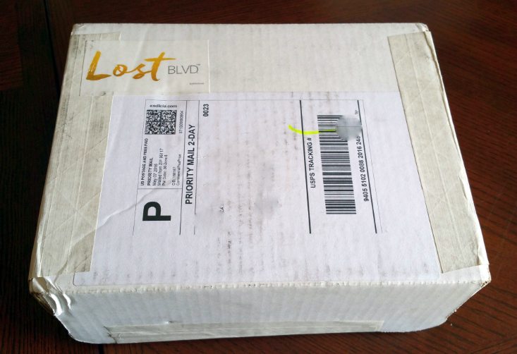 Lost Blvd. Subscription Box Review + Coupon – May 2016