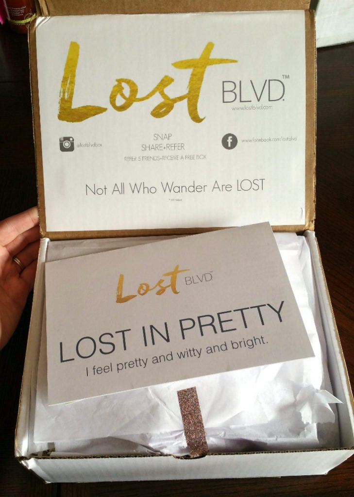 LOST BLVD MAY 2016 REVIEW - PACKAGING
