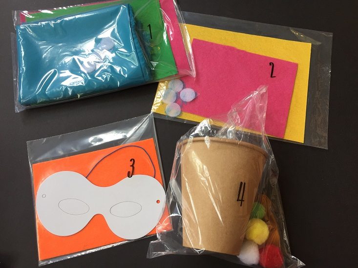 Labeled Craft Bags