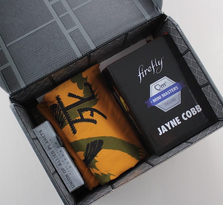 Loot Crate Firefly Cargo Crate Subscription Box Review + Coupon May 2016 - inside