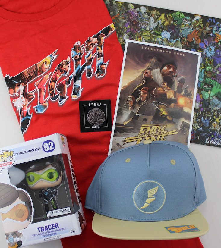 Loot Gaming Subscription Box Review + Coupon June 2016 - all items