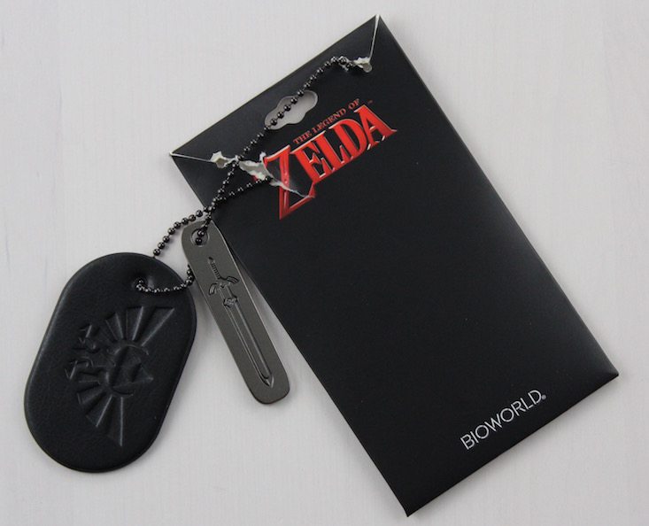 Loot Gaming Subscription Box Review + Coupon May 2016 - zelda dog tags