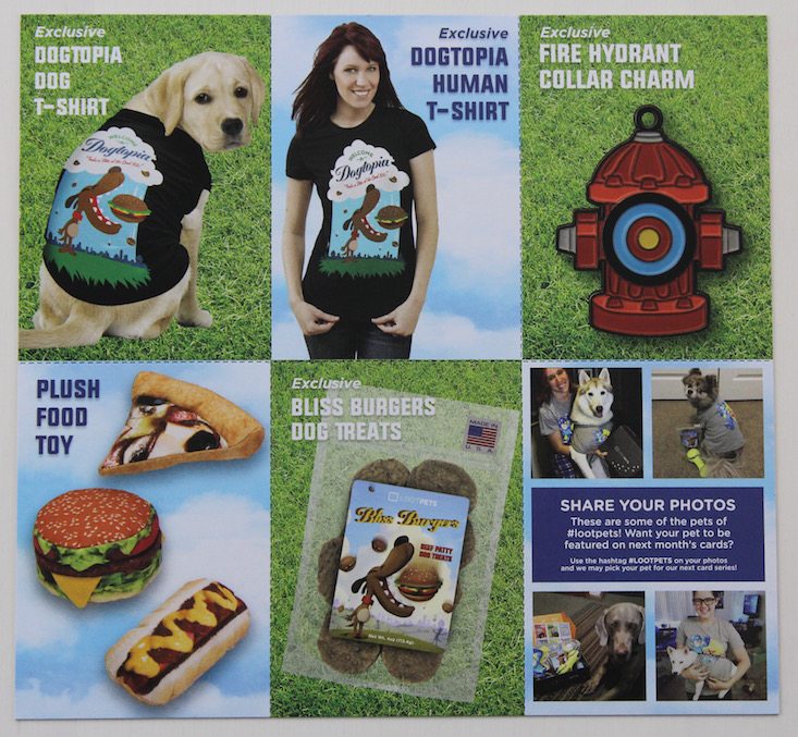 Loot Pets Subscription Box Review + Coupon June 2016 - card