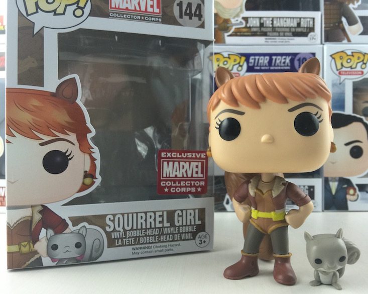 Marvel Collector Corps Subscription Box Review June 2016 - Squirrel Girl