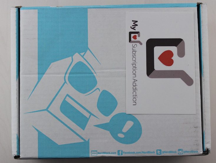 Nerd Block Subscription Box Review + Coupon June 2016 - box