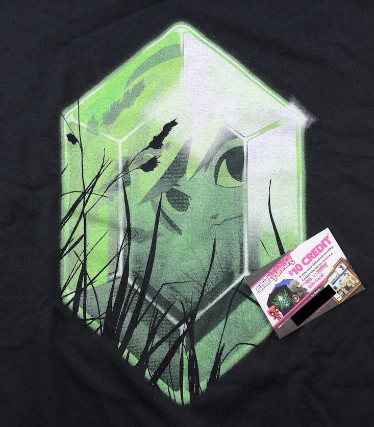 Nerd Block Subscription Box Review + Coupon June 2016 - shirt and code
