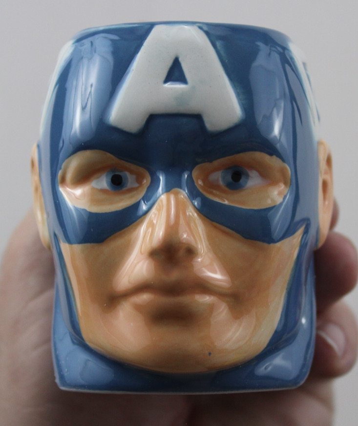 Nerd Block Subscription Box Review + Coupon May 2016 - captain america mug