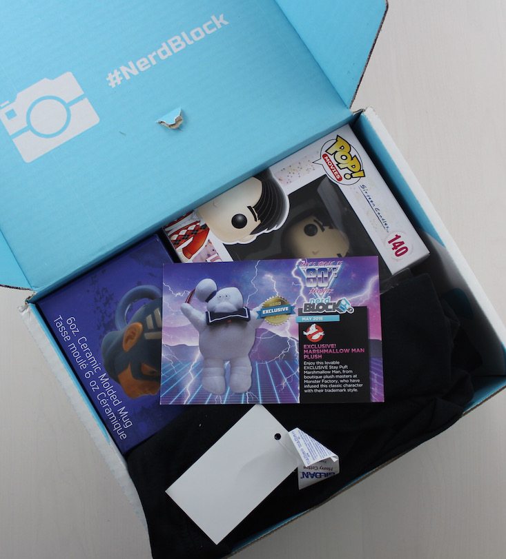 Nerd Block Subscription Box Review + Coupon May 2016 - inside