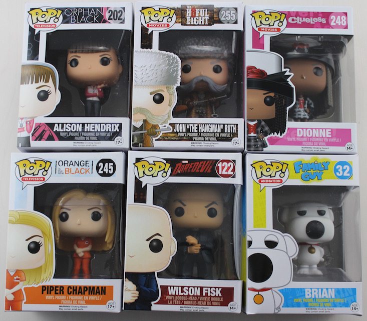 Pop In A Box Subscription Box Review + Coupon June 2016 - all POPs