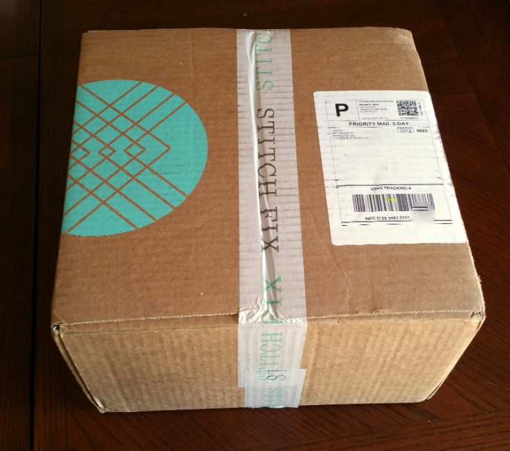 STITCH FIX JUNE 2016 - BOX