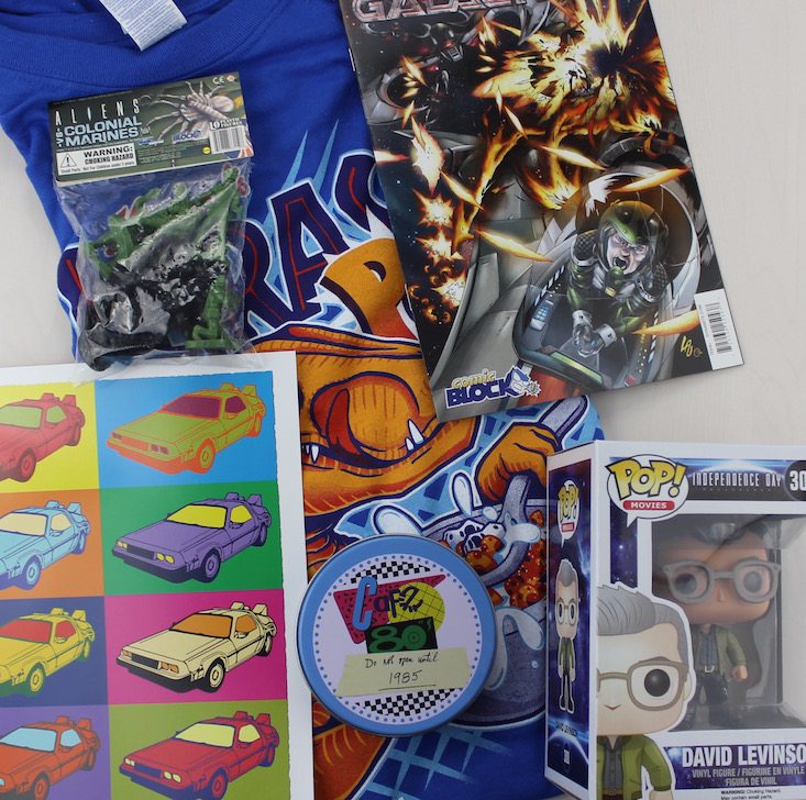 Sci Fi Block Subscription Box Review + Coupon June 2016 - all items