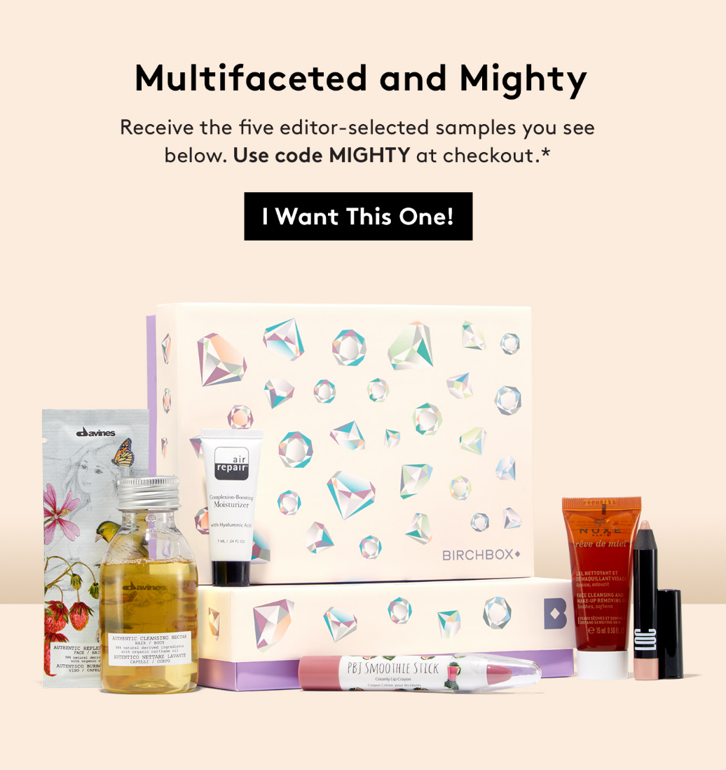 Birchbox Curated Box Available for New Subscribers!