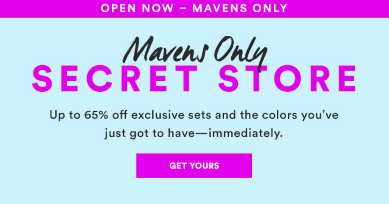 Julep Secret Store for June is Open To All Mavens + Coupon!