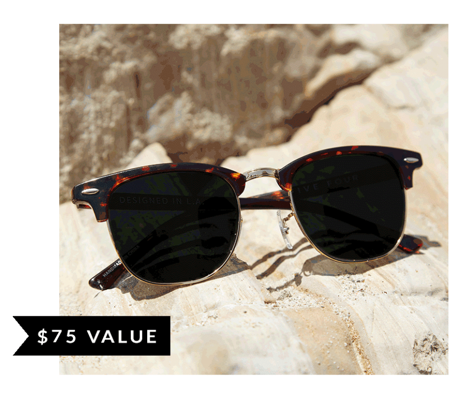 50% Off Your First Month of Five Four Club or Free Sunglasses!