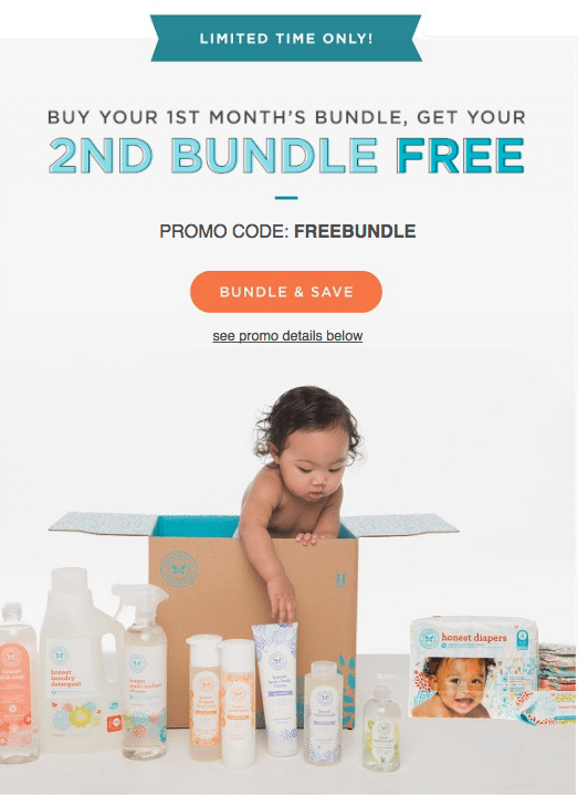 Honest Company Bundle Sale – Get Your 2nd Bundle Free