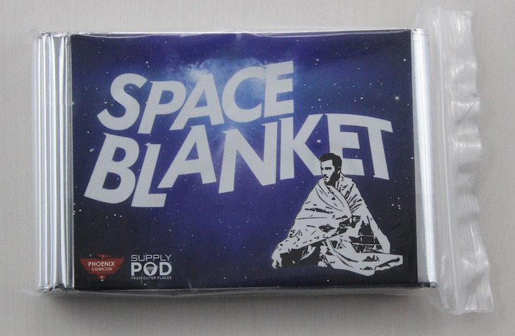 Supply Pod Subscription Box Review + Coupon June 2016 - space blanket