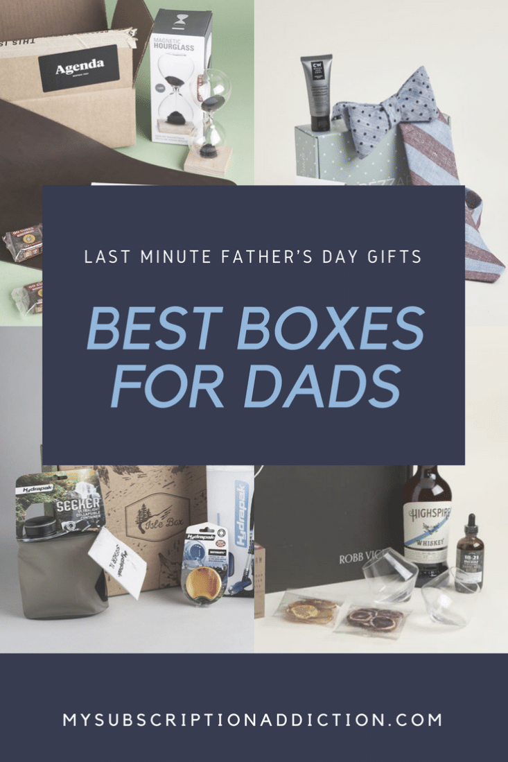 The Best Dad Subscription Boxes for Last Minute Father's Day Gifts