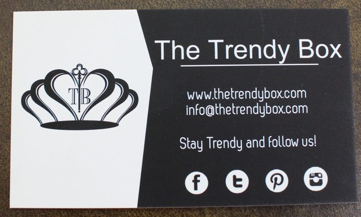 Trendybox-business card