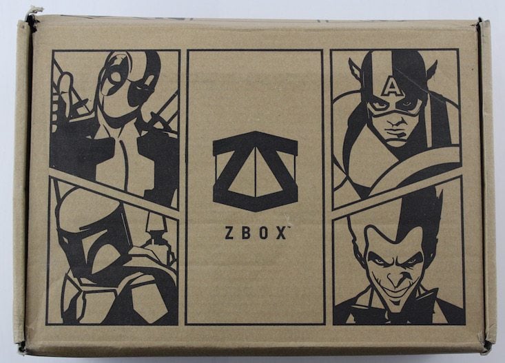 ZBox Subscription Box Review May 2016 - box