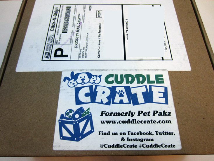 Cuddle Crate Cat Subscription Box Review + Coupon – Jun 2016