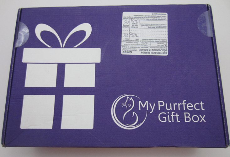 My Purrfect Gift Box Subscription Box Review + Coupon – May 2016